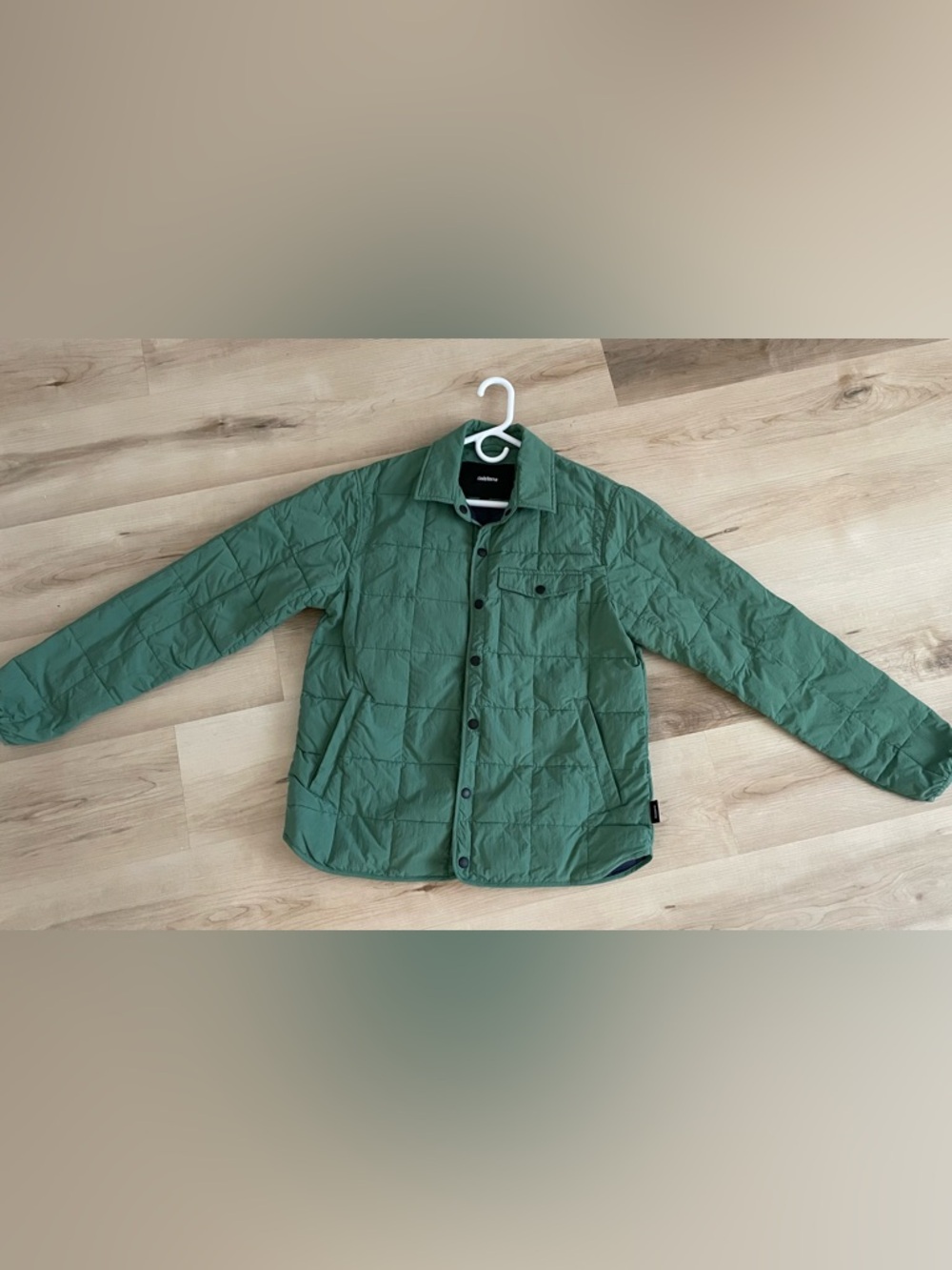 Finisterre Green Button-Up flapwing “shirt” Jacket
